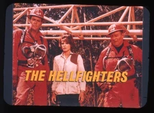 Hellfighters John Wayne Jim Hutton MCA TV TELOP Title Art Card 35mm Transparency