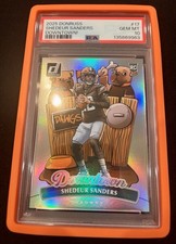 2025 Panini Donruss Downtown!- Shedeur Sanders- Rookie PSA 10 GEM MT