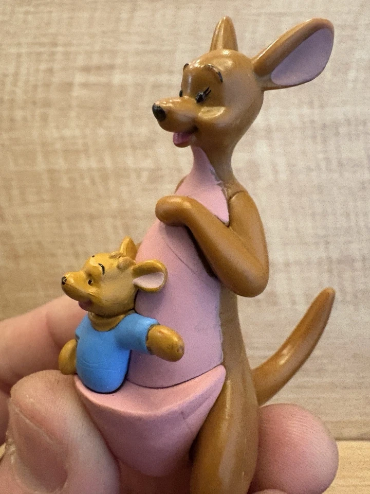 DISNEY WINNIE THE POOH KANGA & ROO 3" PVC JUGUETE FIGURA ADORNO DE PASTEL Foto 4 de 4