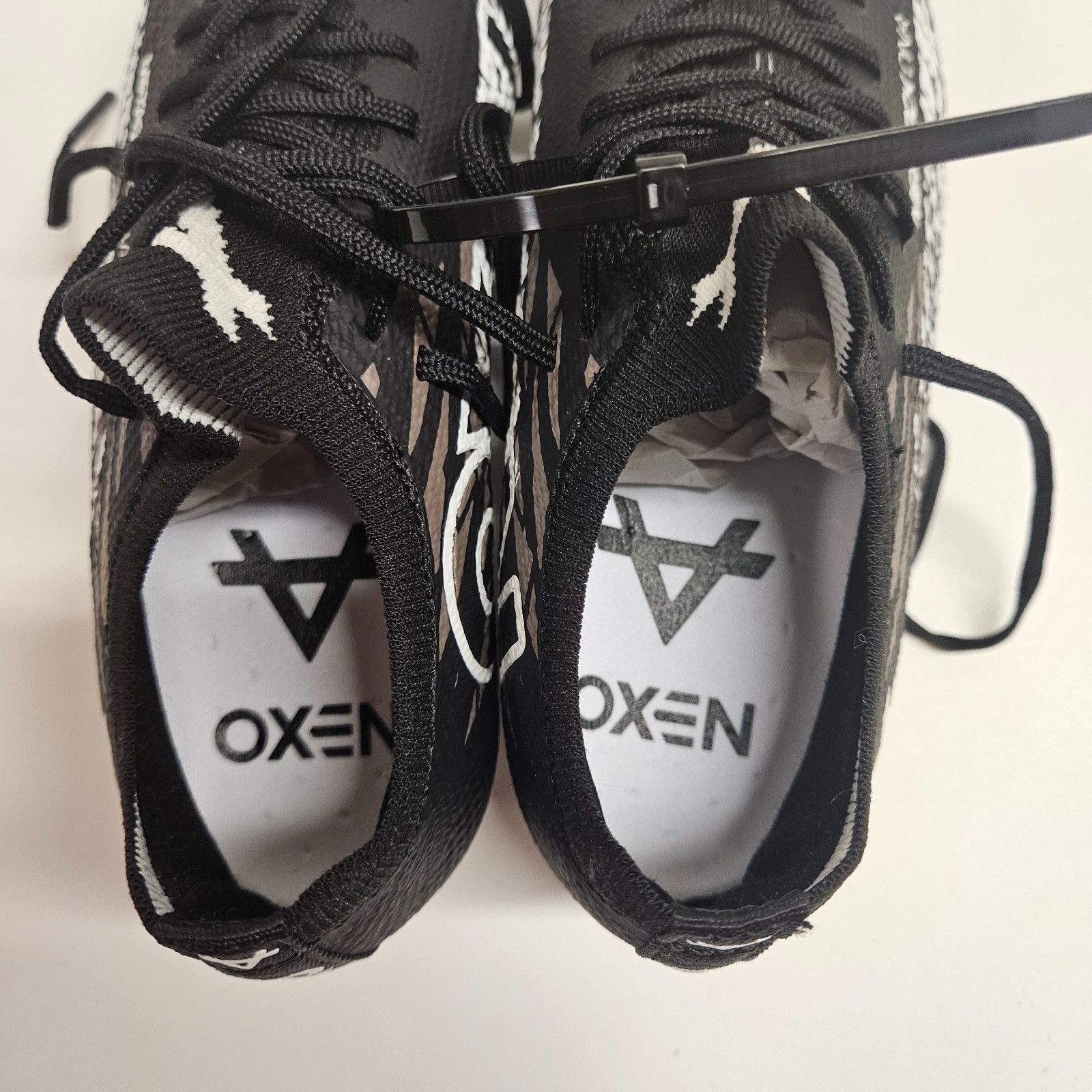 OXEN Metasock DNA Football Boots UK 2 US 3 Junior Firm Ground FG image 3
