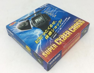 Unused Casio Super Cyber Cross JG-200 Vintage Digital Men's Watch