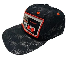 NINTENDO GAMERS SNAPBACK HAT UNISEX YOUTH OSFM BY NINTENDO ENTERTAINMENT SYSTEM