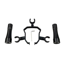 Aluminum Alloy  PLA Black Flashlight Lamp Accessories For DJI Air 3 Drone C