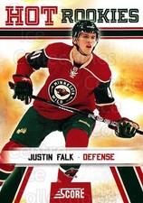 2010-11 Score Glossy #521 Justin Falk