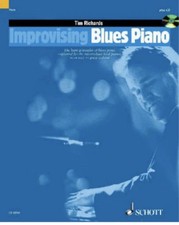 Improvising Blues Piano by Tim Richards (1997, Trade Paperback / Mixed Media)