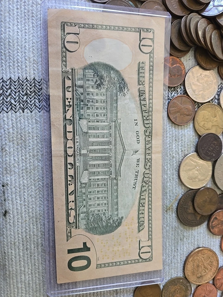 2017 A 10 Dollar Bill Star Note, B2 - Image 2 of 3