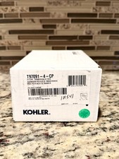 NEW Kohler K-T97091-4-CP Pitch Master Shower Transfer Valve Trim Polished Chrome