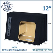 12" single sealed solobaric truck sub box Subwoofer Enclosure Speaker Box
