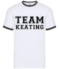 Team Keating - Mens Ringer - Singer Song Love Fan Ronan Band Gig Tour Festival