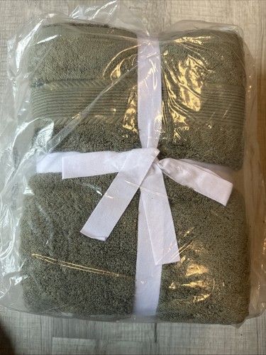 StyleWell Hygrocotton Moos Badetuch Set Ausbleichbeständig (6 Stück) Neu Kostenloser Versand - Bild 2 von 4