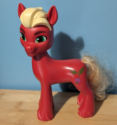 My Little Pony Deputy Sprout Toy Figure 6.5'' Tall 2021 MLP Brushable Mane