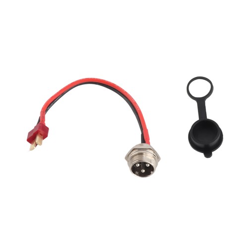Charging Port Replacement Electric Scooter 3 Pin Charging Socket With 2 Wire VA - Picture 1 of 11