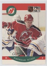 1990-91 Pro Set Viacheslav Fetisov (Name Misspelled as Vlacheslav) #167 HOF 9vx