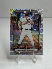 2026 Bowman #BCP-68 Ike Irish Chrome Prospects Wave Refractor #/350