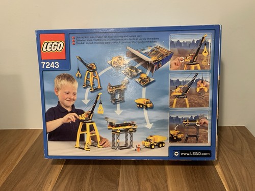 LEGO City 7243 Construction Site NEW! Dump Truck Crane Tipper Conveyor Town - Picture 2 of 2