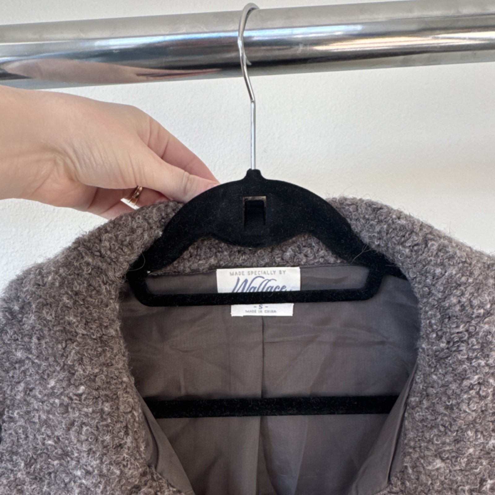 Wallace Brown Collared Pockets Button Front Women… - image 2