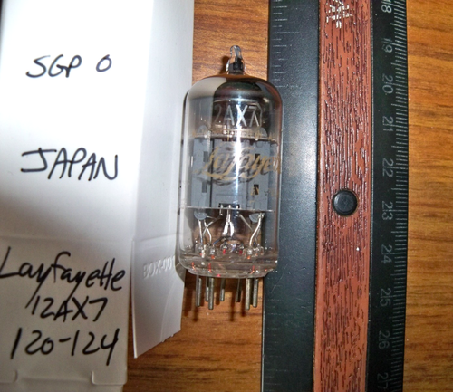 ECC83 12AX7 GE NOS O Getter Made in U.S.A Amplitrex