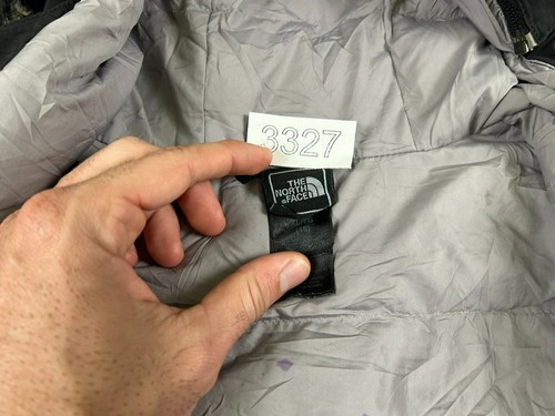 THE NORTH FACE HYVENT 550 DOWN GIRLS JACKET EXTRA LARGE BLACK HOODED INSULATED - Picture 11 of 13