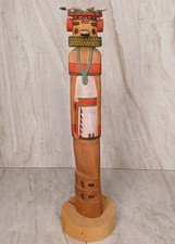 Native American Hopi Kachina Antelope 14" By Master Carver STERLING FRANCIS SR.