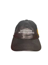 Luka Sabbat x BMW Black Leather Cap Hat – Bavarian Motor Works 
