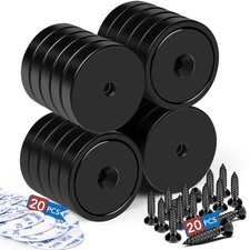 LOVIMAG Magnets,110lb Waterproof Super Strong Neodymium Magnet with Hole for...