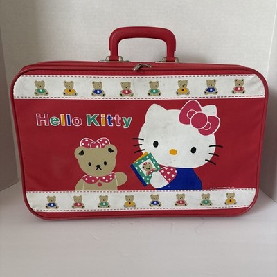 Vintage Rare 1992 Sanrio Hello Kitty Red Overnight Bag 90s