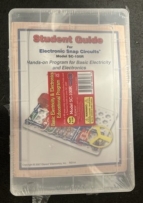 Elenco Snap Circuits Jr.  Educational 100 Exp:  Model: SC-100R