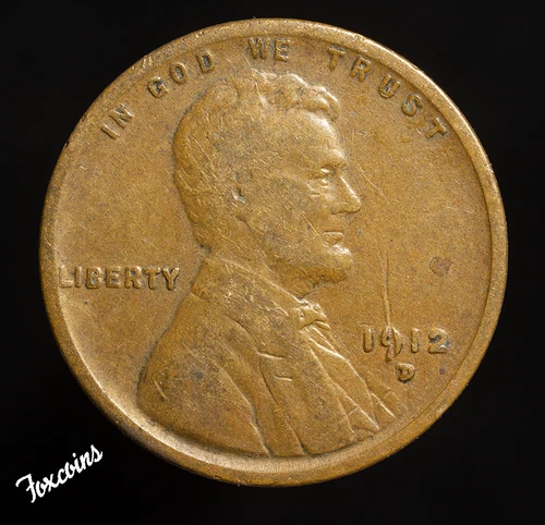 ✅  1912-D Lincoln Cent Penny / Very Good + “Best Value On eBay" - Fast Shipping