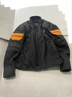 BILT Blaze Motorcycle Mesh Jacket Size M Full Back, Elbows