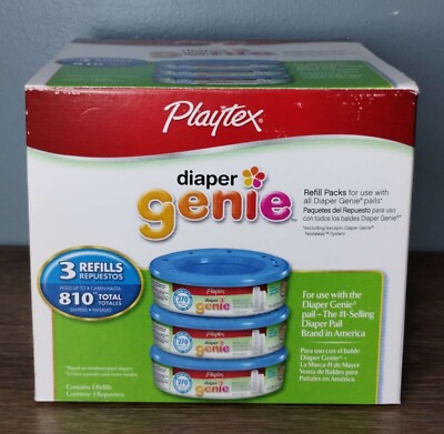Playtex Diaper Genie Refill 270CT Refills Each PACK