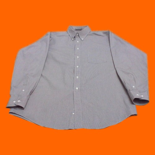 Bill Blass Men's Shirt Signature L/S Cotton Blend Tan/White HoundsTooth 16/34-35