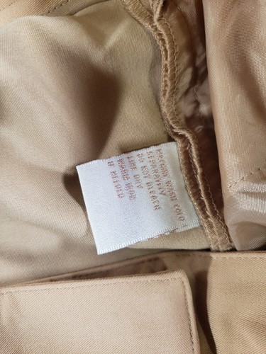 EP Pro Womens Golf Pants 14 Beige Carpi Flat Front Polyester Viscose Spandex - Picture 10 of 12