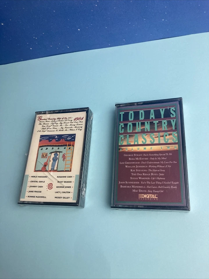 Country Music Classics~LOT of 8 Audio Cassette Tapes~All NEW/Sealed!~FREESHIP!!! Foto 2 de 4