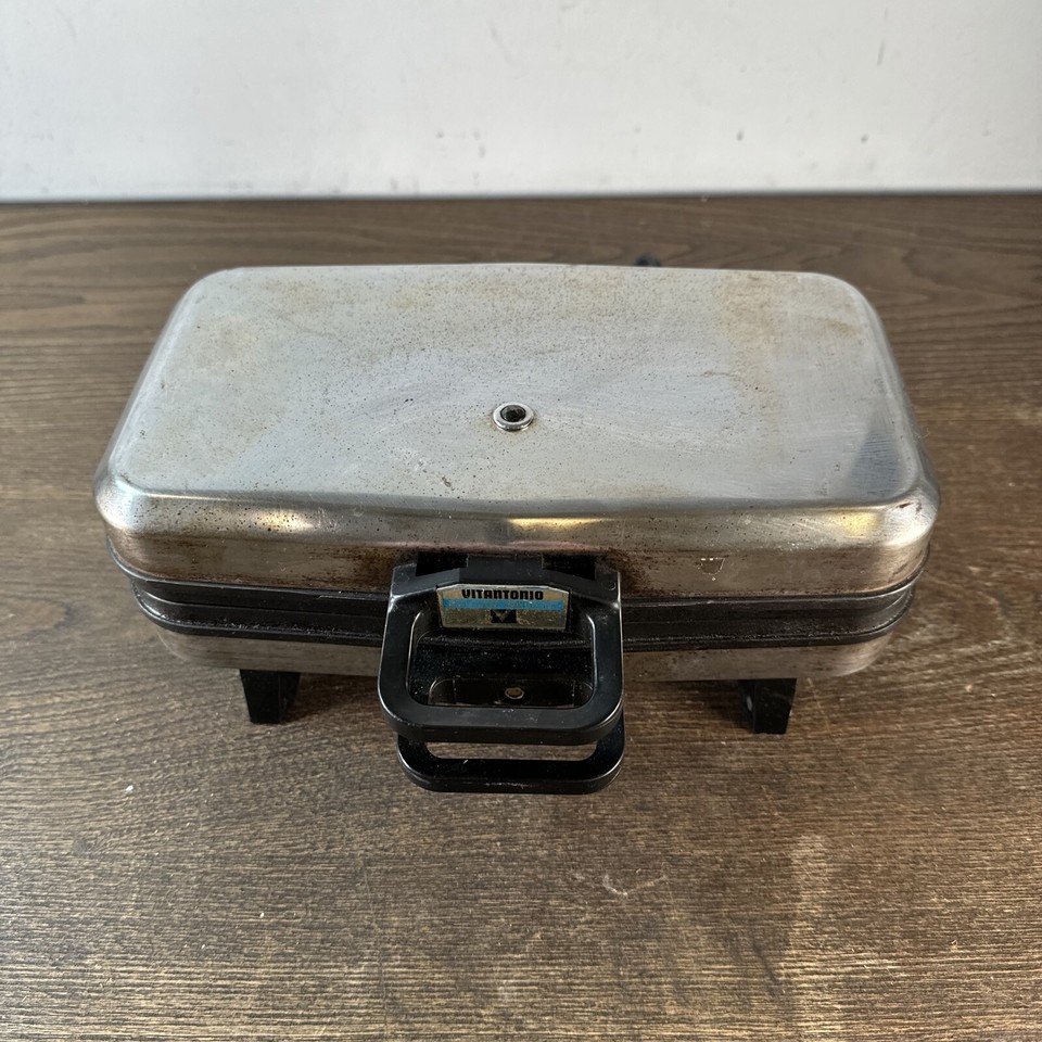 Vintage Vitantonio Belgian Waffler Waffle Iron Maker 550 Tested Working eBay