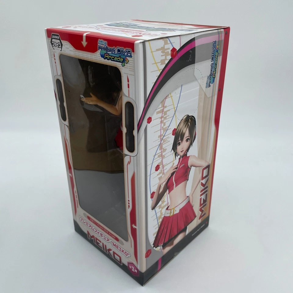 Figura Sakine Meiko Hatsune Miku Project Diva Arcade Premium PM 8.5 SEGA JP Foto 2 de 4