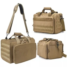 Tactical Gun Range Bag Pistol Shooting Range Duffle Bags Single Shoulder Strip