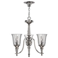 Hinkley Lighting Chandon 3 Light Ceiling Chandelier Fitting Hk/chandon3 Hinkley Lighting Chandon 3 Light Ceiling Chandelier Fitting Hk/chandon3