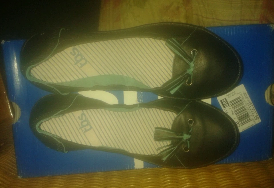 Idéal détente mocassins neufs cuir souple confortable bords élastiques 36 TBS - Photo 4/4