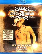 Jason Aldean: Wide Open Live and More,BLU-RAY, NEW ,LIVE CONCERT TOUR,COUNTRY 
