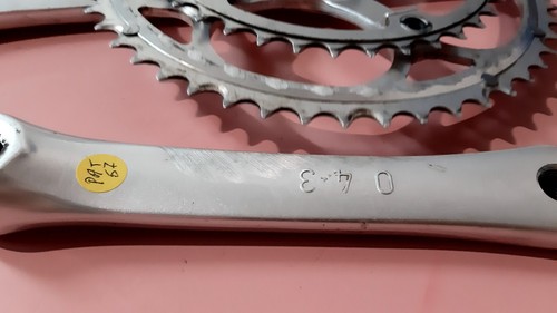Guarnitura Campagnolo Athena 8v Vintage Bike - Picture 12 of 20