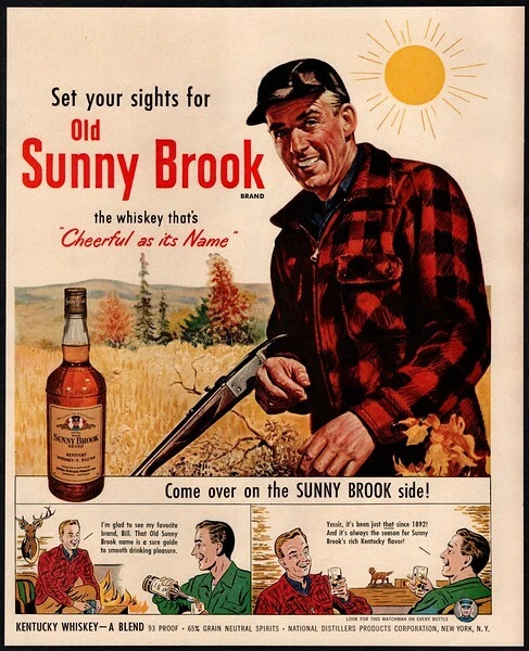 Overleg semester Doe alles met mijn kracht 1950 SUNNY BROOK Whiskey - Duck Hunter - Retro Hunting Gear - Man VINTAGE AD | eBay Overleg semester Doe alles met mijn kracht 1950 SUNNY BROOK Whiskey - Duck Hunter - Retro Hunting Gear - Man VINTAGE AD | eBay