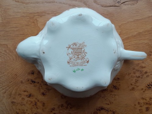 Vintage Ridgway Apple Blossom Design Teapot - Made In England c1930s - Picture 12 of 24