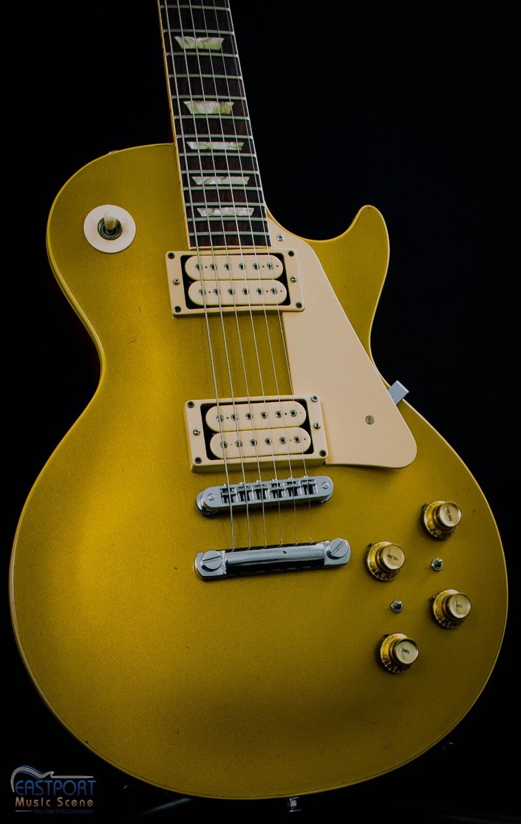 1969 Gibson Deluxe Gold Top Les Paul Modified w/Hardcase | eBay