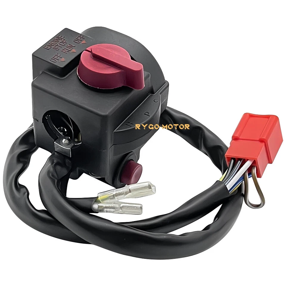 Interruptor de parada de arranque de manillar botón acelerador para Honda CB900C/CB900F 1980-1982 Foto 2 de 4