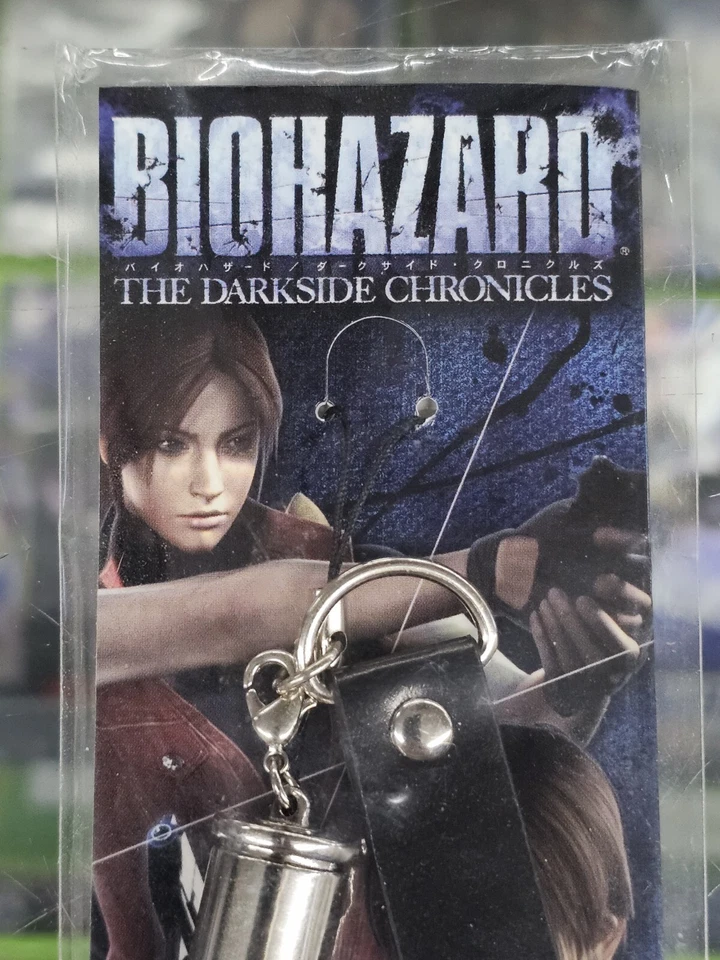 BIOHAZARD The Darkside Chronicles Charm Strap Capcom 2009 RESIDENT EVIL Keychain - Image 3 of 4