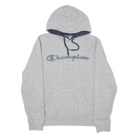 CHAMPION Mens Grey Hoodie M