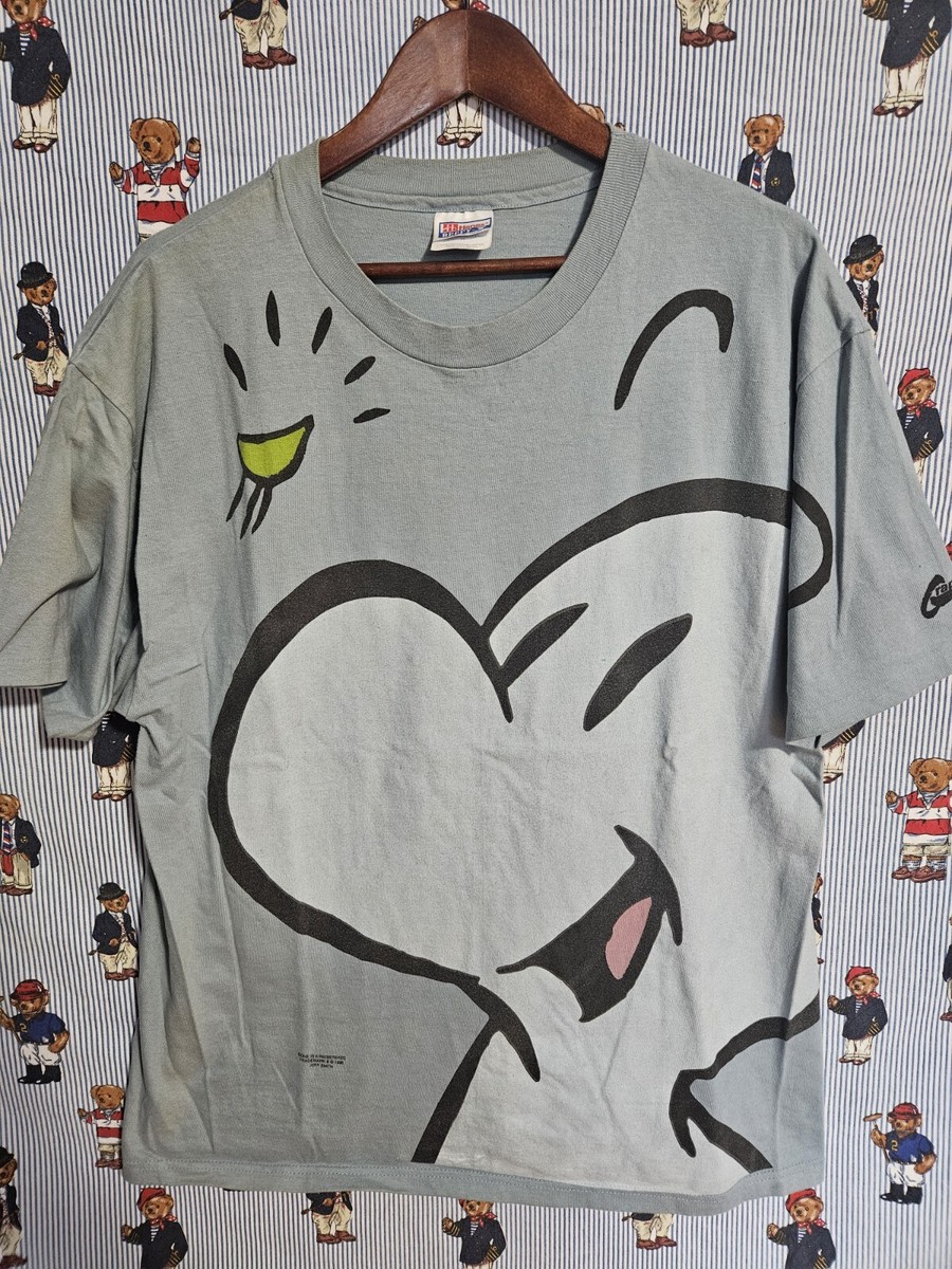 Vintage Bone Jeff Smith Shirt 90s Comic Book Tee All Over Print
