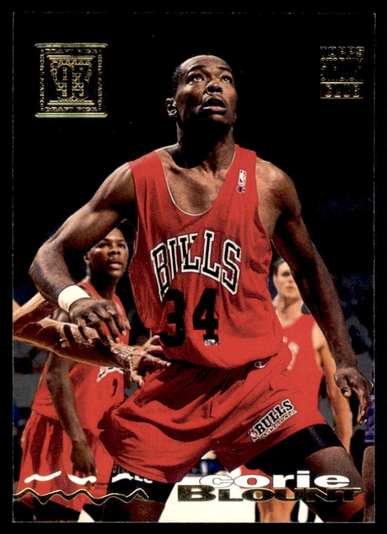 Corie Blount trading card