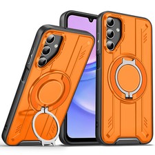 Case For Samsung Galaxy A56 A36 A35 A26 A14 Magnetic Shockproof Cover Ring Stand