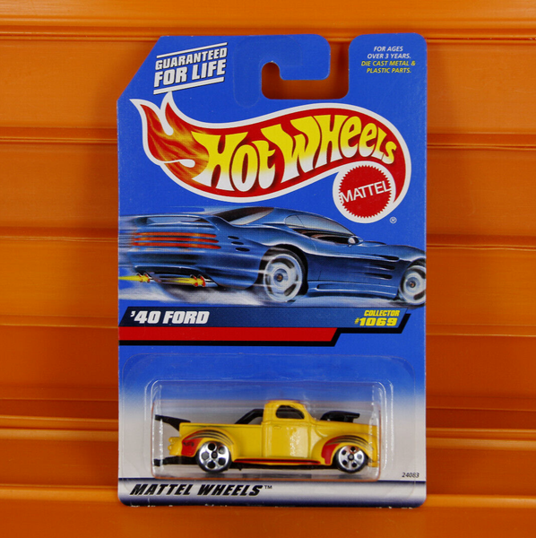 Hot Wheels - 1999 - '40 Ford (Gelb) - Blue Card Collector #1069 * Truck / Pickup-image